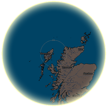 Coverage Area for Thunderstorm Warnings