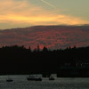 Altocumulus at Sunset over Stornoway Harbour